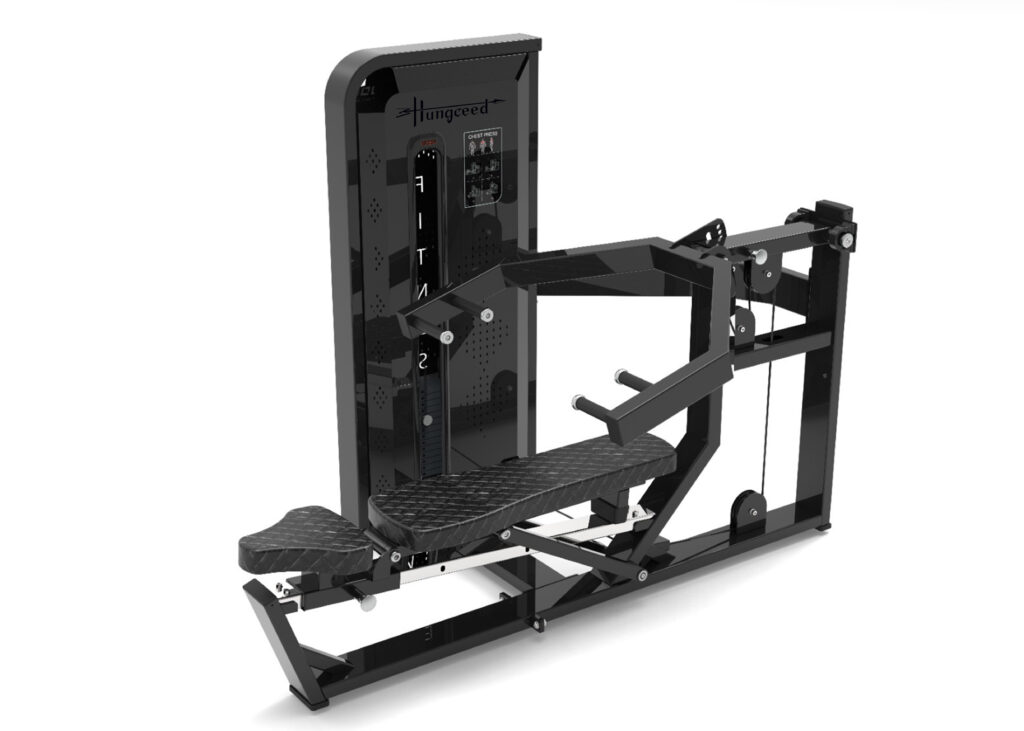 mÁquina press pecho y hombro dual ajustable elite serie