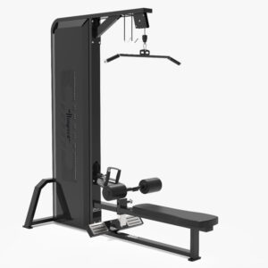 Máquina Jalón Polea Alta y Remo Selectorizada | Lat Pulldown + Seated Row | Hungceed Elite Series